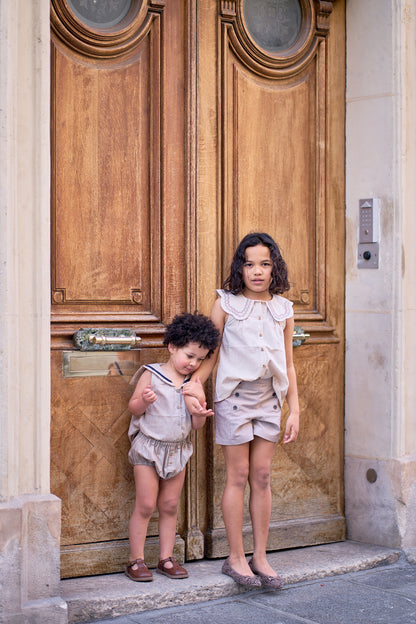 Blouse COLYSEE - beige [Maison Marelle] (26SS)