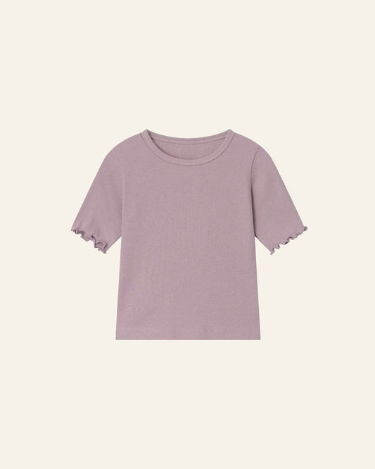 Color Wave Tee - Purple [Doucement] (26SS)