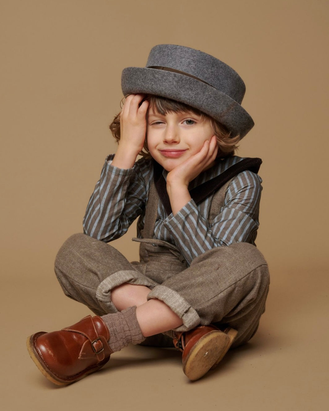 Brooks Trousers - Cocoa wash [HELLO LUPO] (25AW) – anoko.