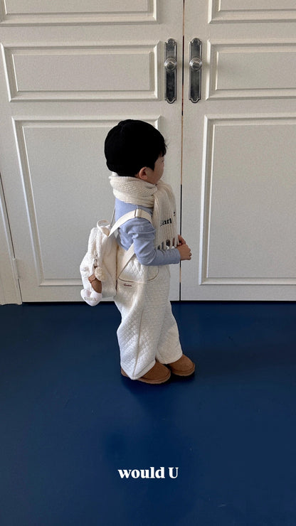 【オーダー会】Wouldu Teddy Back Pack - Ivory [wouldU]【2025年11月下旬以降順次お届け予定】