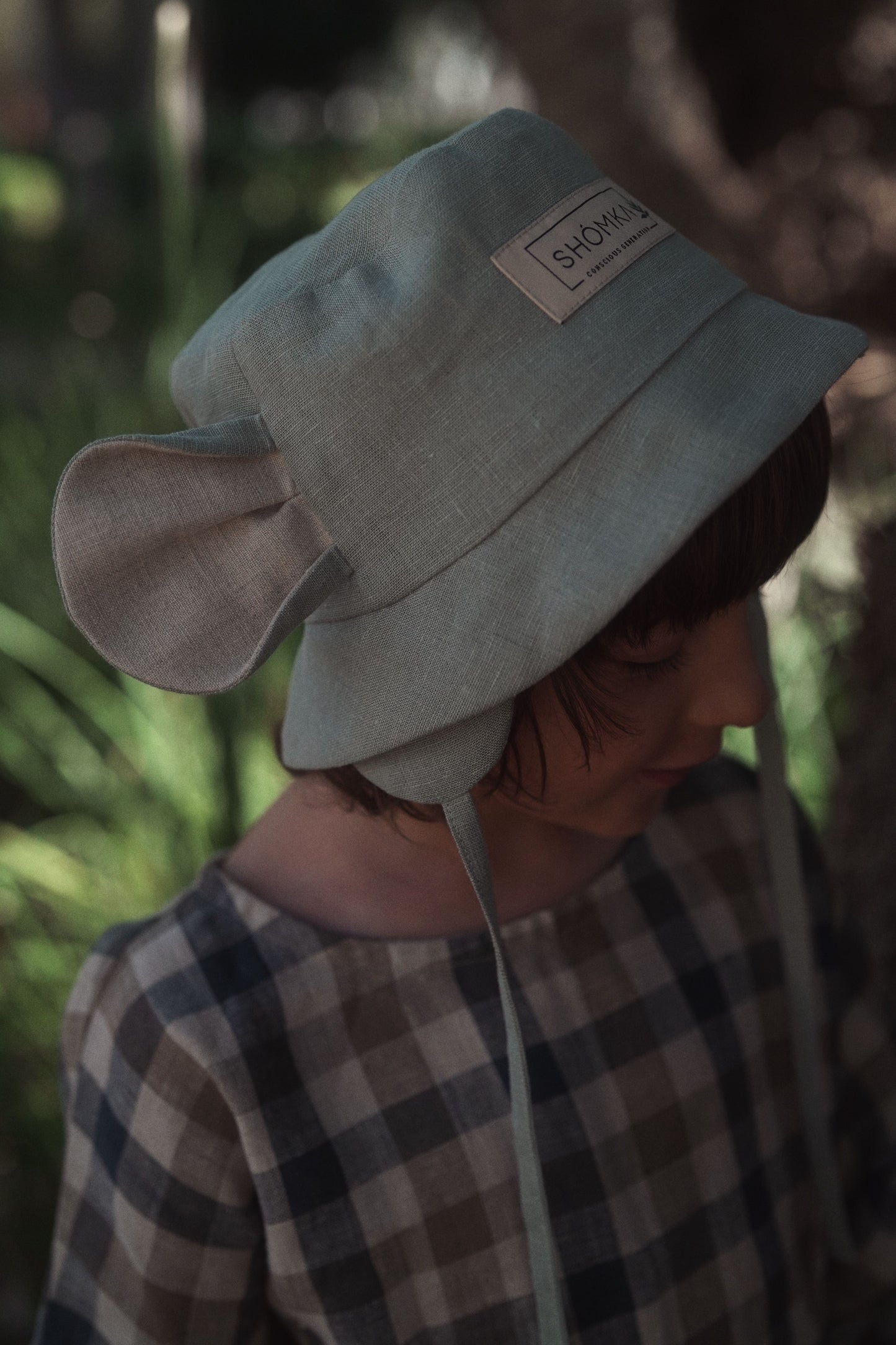 【オーダー会】'MONKEY' LINEN HAT [SHOMKA] 【2026年4月中旬以降順次発送】