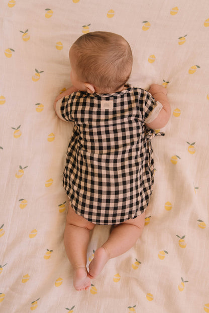 ROMPER NUAGE - GINGHAM [STUDIO BOHEME] (26SS)