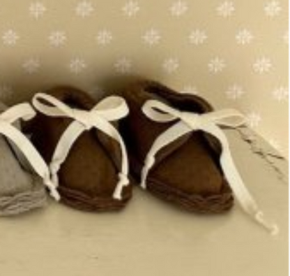 【予約商品】Noah Newborn Shoes [monbebe] (26SS)【2026年3月中旬以降順次発送】