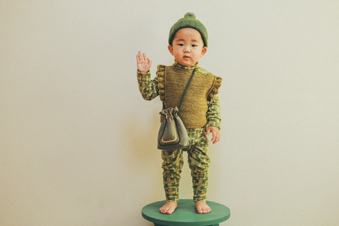 Pochett for toy cars - Pistachio