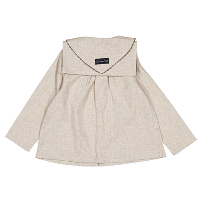 【オーダー会】 Shirt DUC - flannel beige [Maison Marelle](25AW Drop1) 【2025年12月中旬以降発送予定】