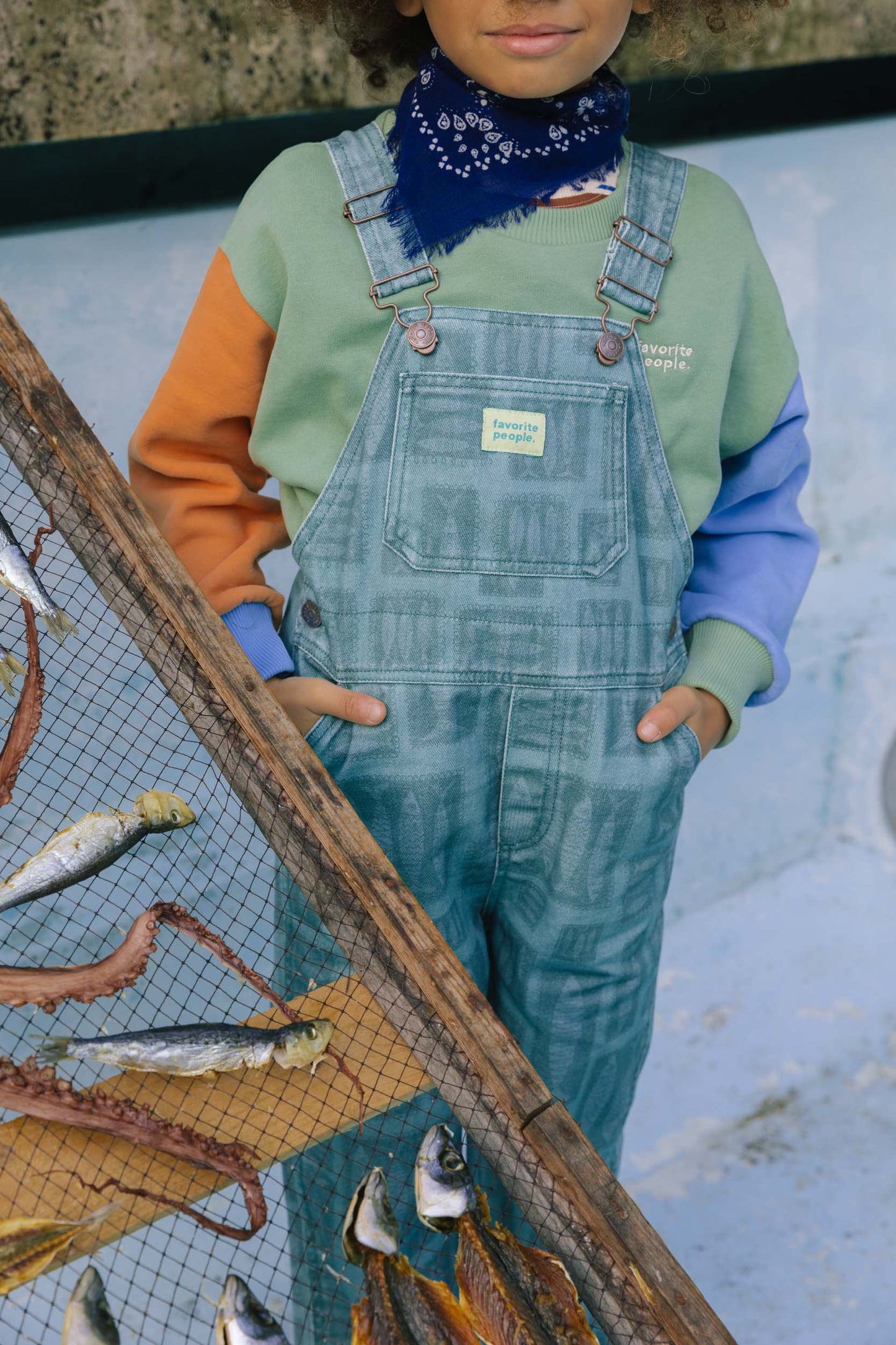 ALFAMA KIDS OVERALLS [Favorite People] (25AW)