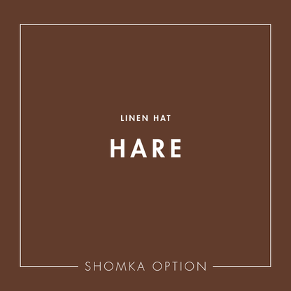 【SHÓMKA】option / type (linen hat)