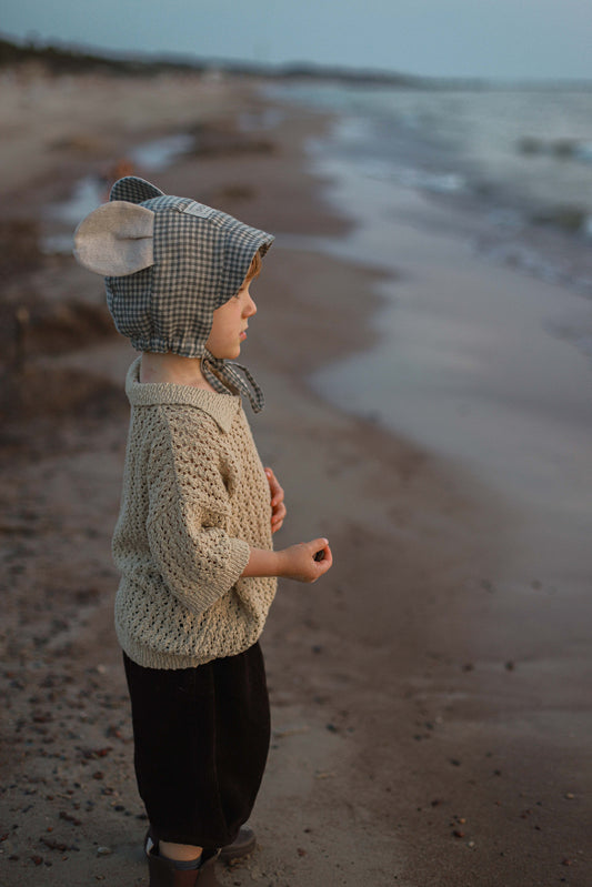 【オーダー会】'MOUSE' LINEN BONNET [SHOMKA] 【2026年4月中旬以降順次発送】