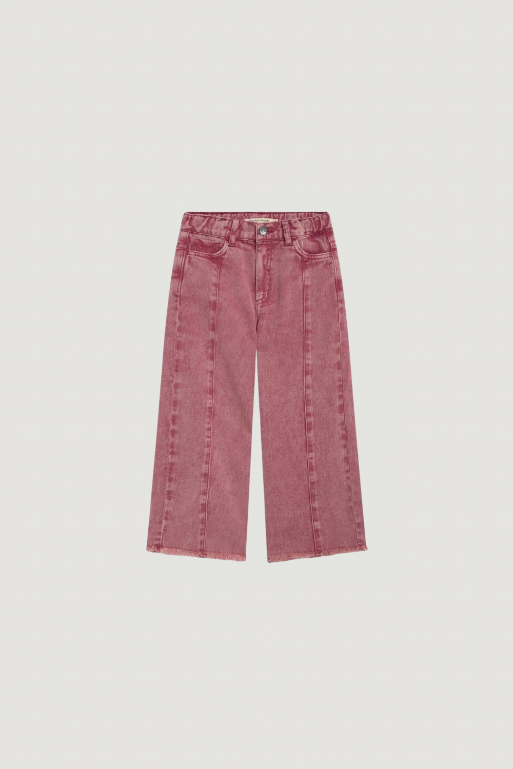 TNS Denim Wide Leg Pant - Winetasting [the new society](26AW)drop1