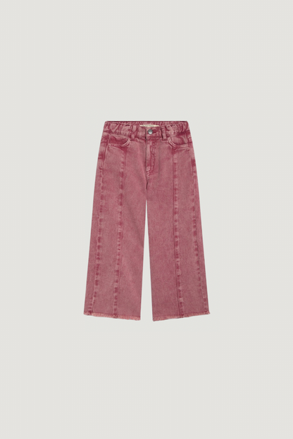TNS Denim Wide Leg Pant - Winetasting [the new society](26AW)drop1