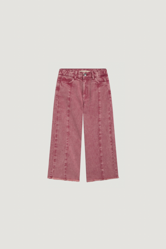 TNS Denim Wide Leg Pant - Winetasting [the new society](26AW)drop1