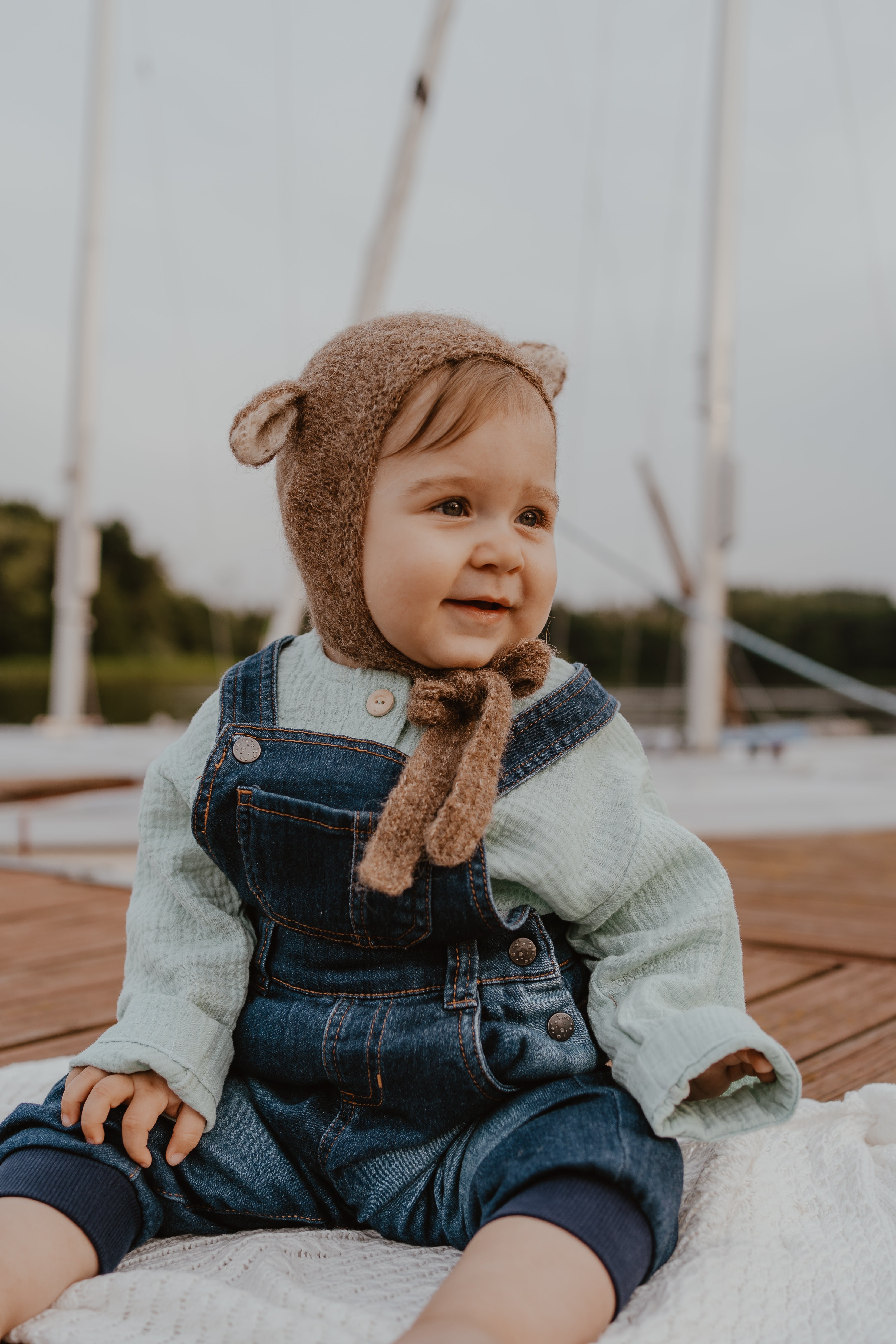 GANG ofKIDS ー fairy hat alpaca & silk ー Fairy Hat Alpaca & Silk Creme - Gang of kids