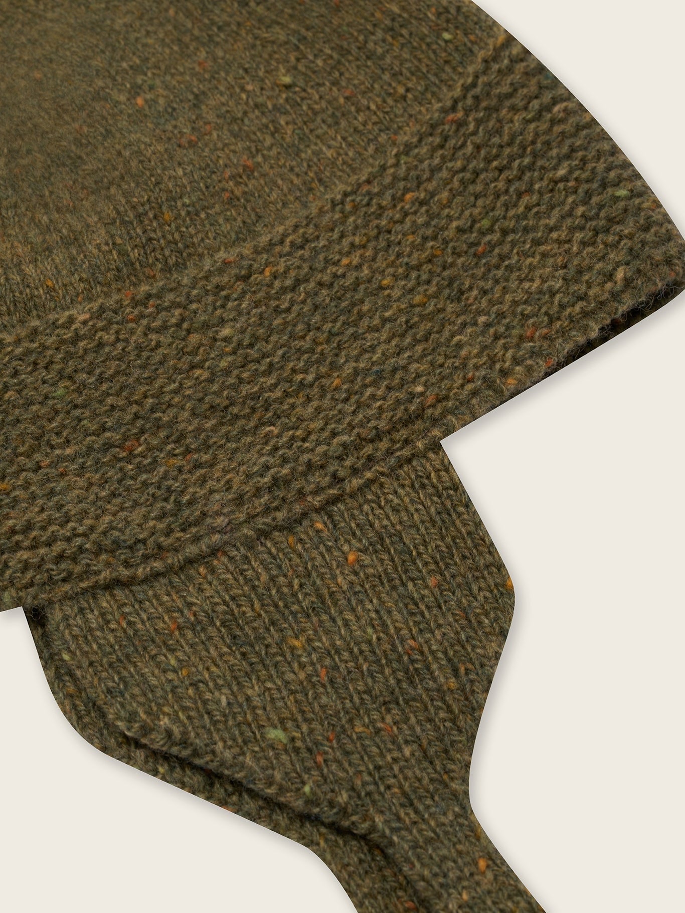 FOREST CONTRAST TASSEL HAT [organic zoo] (25AW)