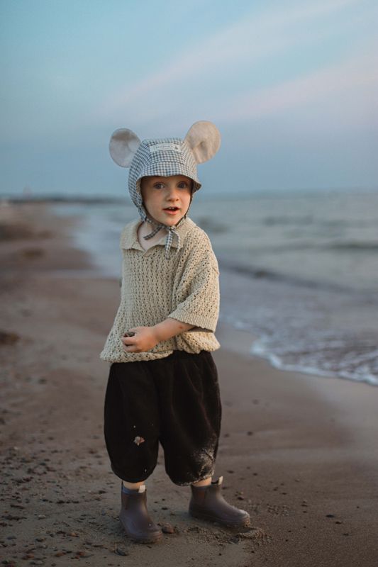 【オーダー会】'MOUSE' LINEN BONNET [SHOMKA] 【2026年4月中旬以降順次発送】