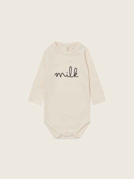 O~Z UNDYED MILK BODYSUIT [organic zoo]