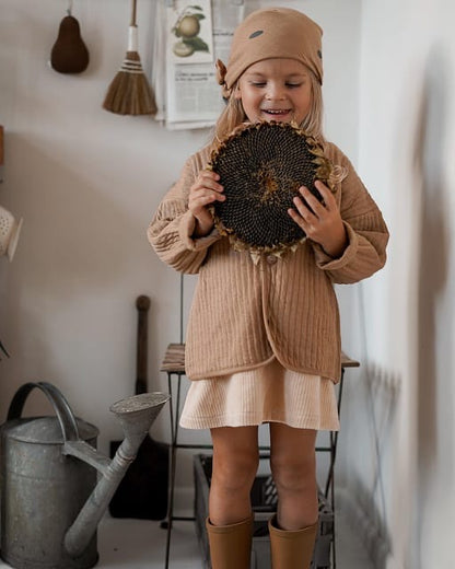Gold Dots Muslin [organic zoo] (core collection)