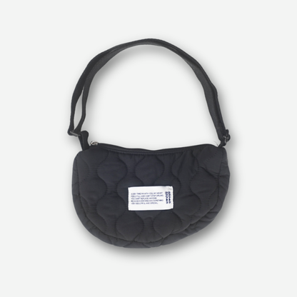 【オーダー会】Couple Cross Bag - Black Beige [wouldU]【2025年11月下旬以降順次お届け予定】