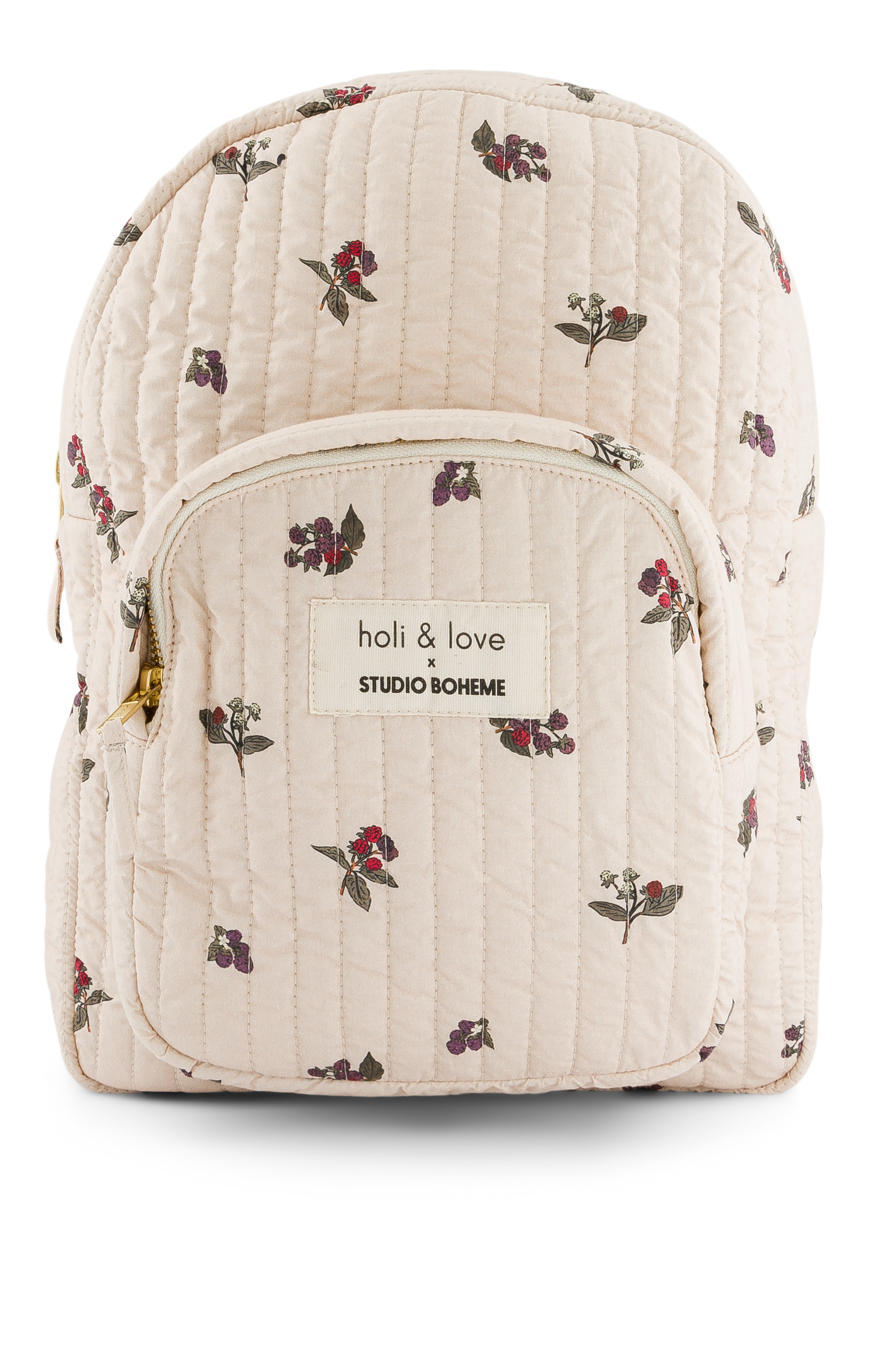 KIDS BAG - ECRU / BLACKBERRIES [STUDIO BOHEME] (25AW)