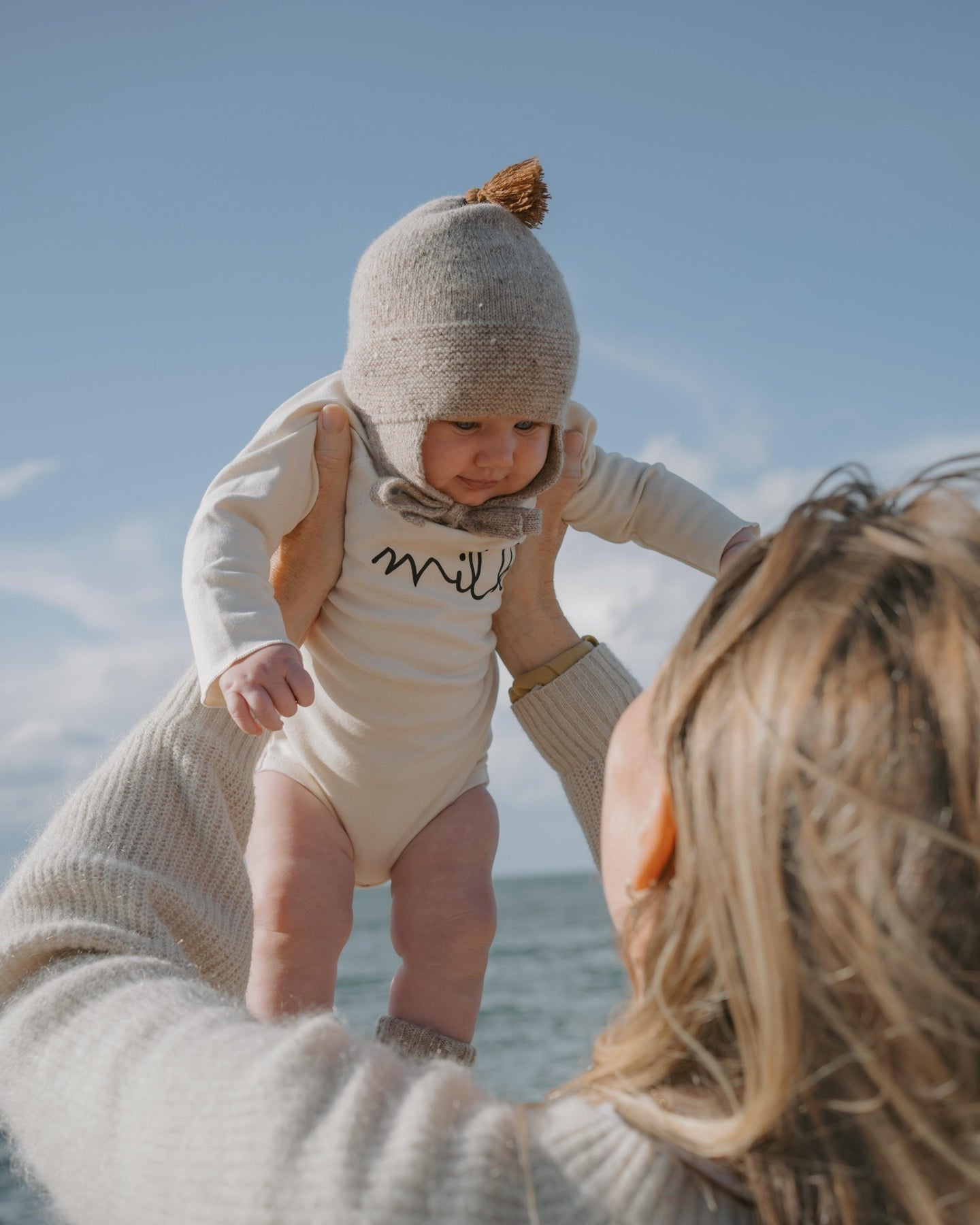 O~Z UNDYED MILK BODYSUIT [organic zoo]