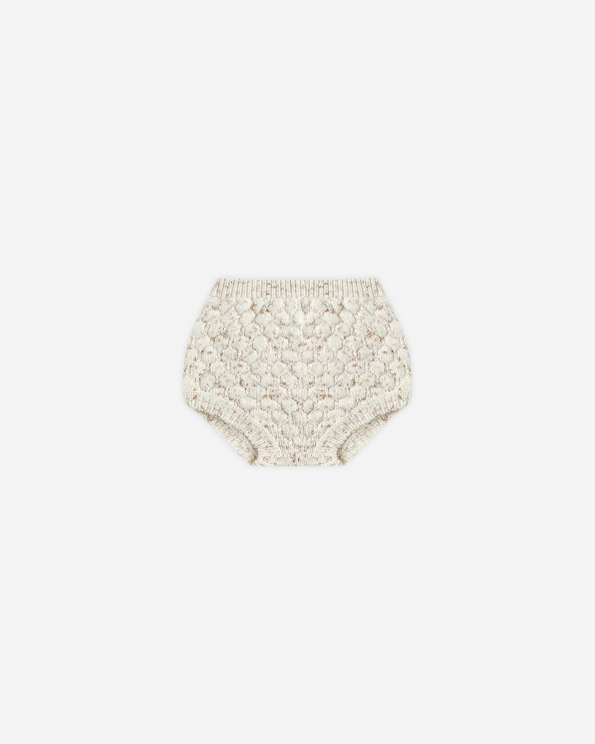 KNIT BLOOMER - NATURAL CONFETTI [QUINCY MAE] (25AW) Drop1