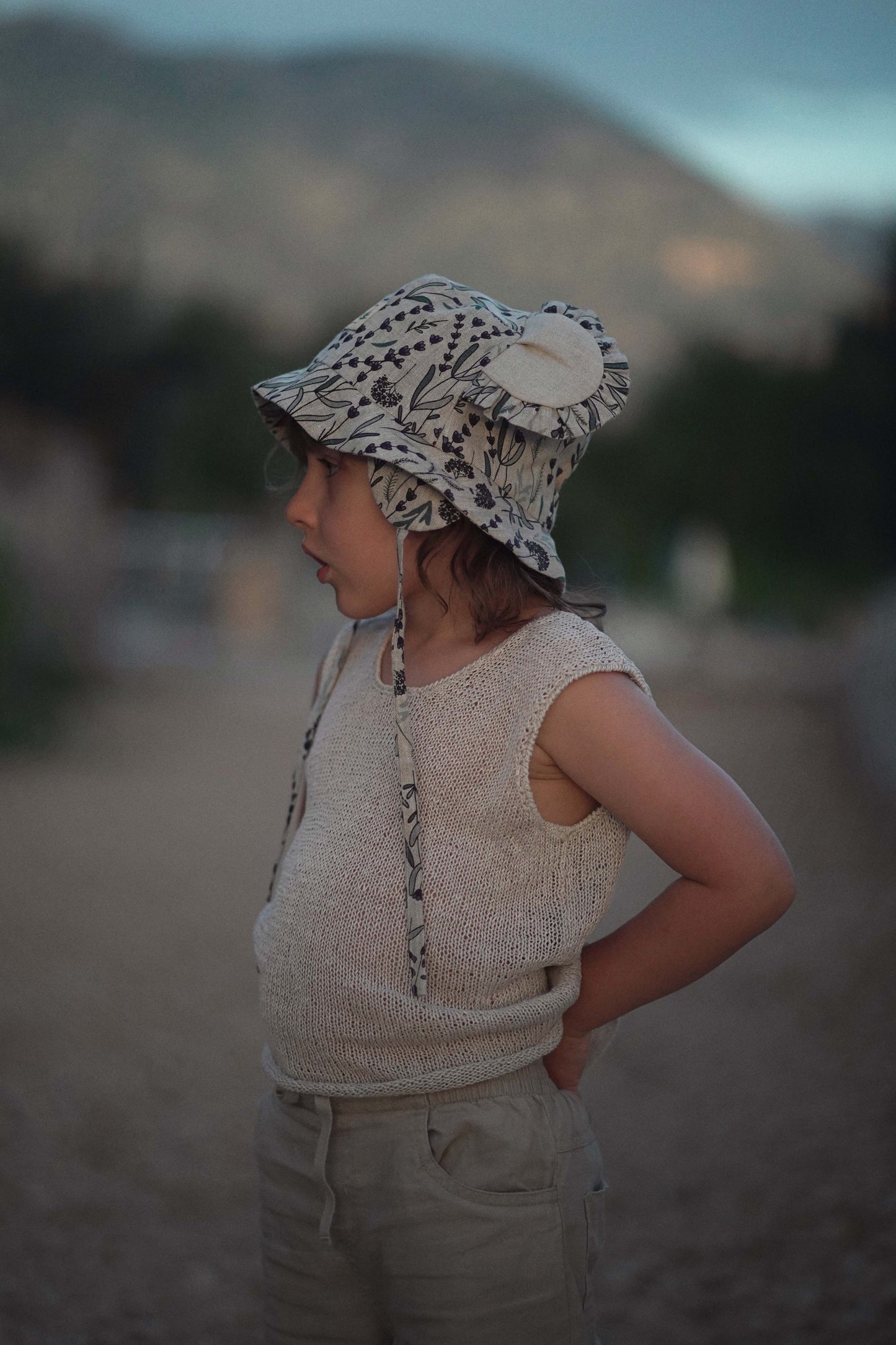 【オーダー会】'KOALA' LINEN HAT [SHOMKA] 【2026年4月中旬以降順次発送】