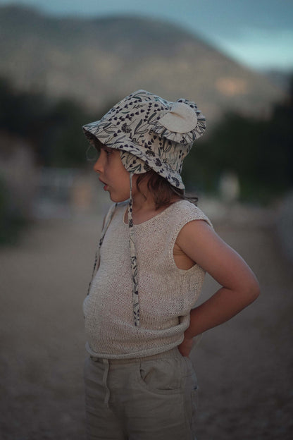 【オーダー会】'KOALA' LINEN HAT [SHOMKA] 【2026年4月中旬以降順次発送】