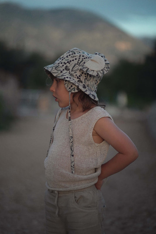 【オーダー会】'KOALA' LINEN HAT [SHOMKA] 【2026年4月中旬以降順次発送】