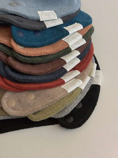 Cloud Terry Bibs [wouldU]