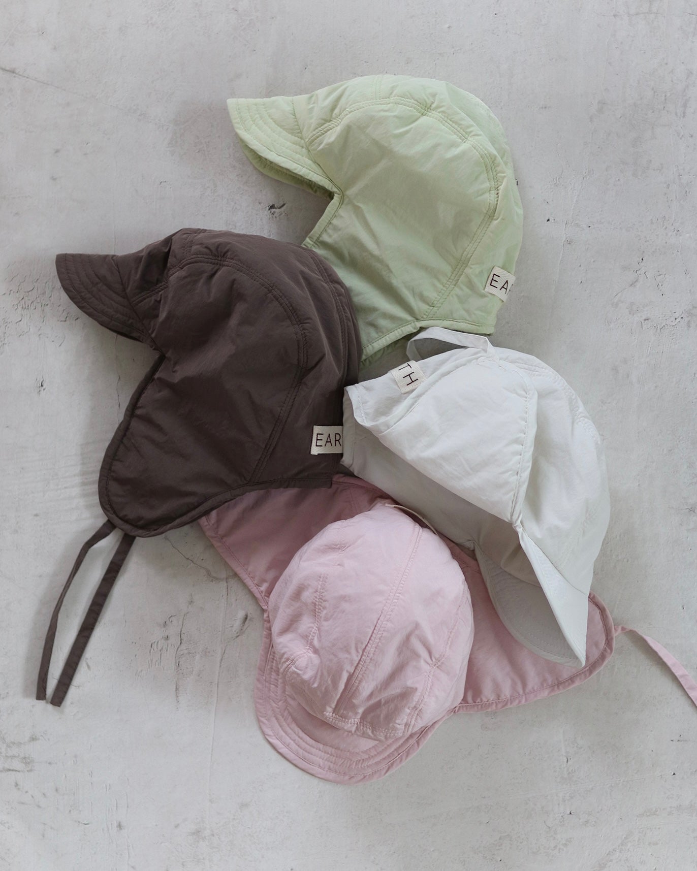 Ear muff cap - Brown [EARTH THE ARCHIVE] (26AW)