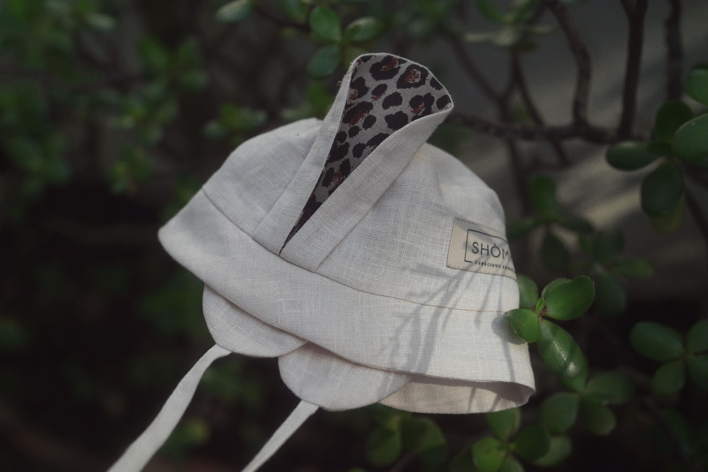 【オーダー会】'JERBOA' LINEN HAT [SHOMKA] 【2026年4月中旬以降順次発送】
