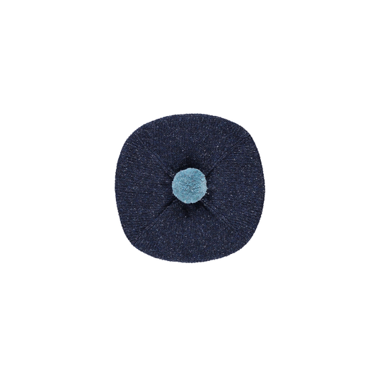 Gemma Beret - Fall Blue Knit [Bebe Organic](26AW)drop1