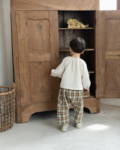 Forest Check Pocket Pants
 [Doucement] (25AW)【2025年10月下旬以降お届け予定】