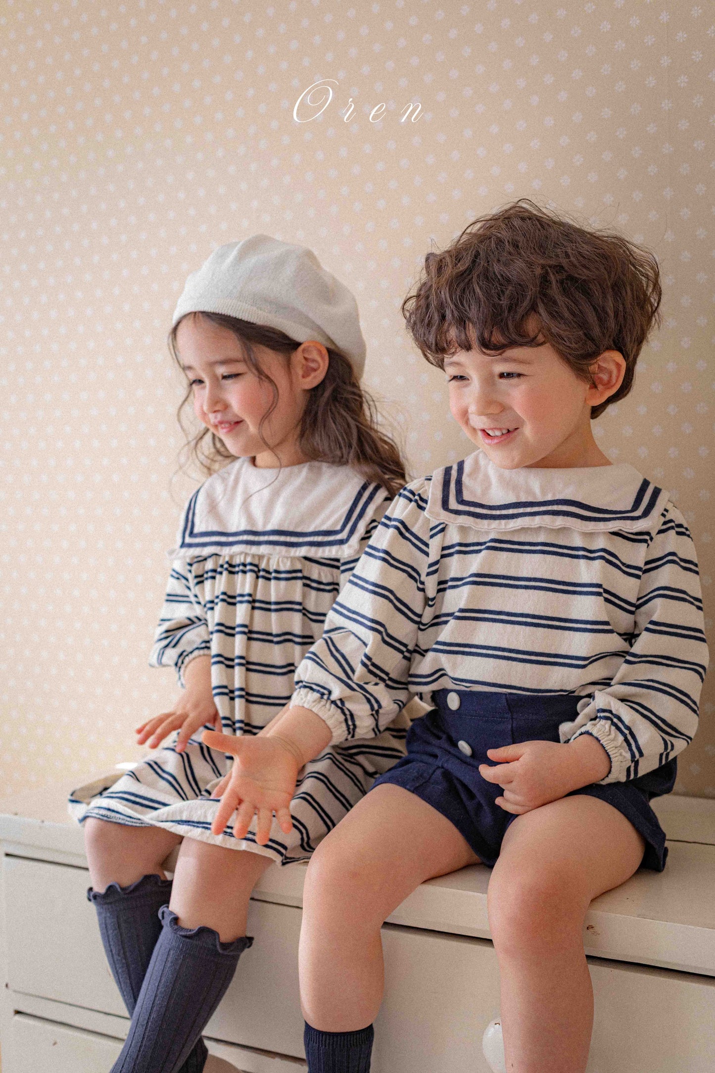 【予約商品】Marine st top and bottom [Oren] (26SS)【2026年3月中旬以降順次発送】