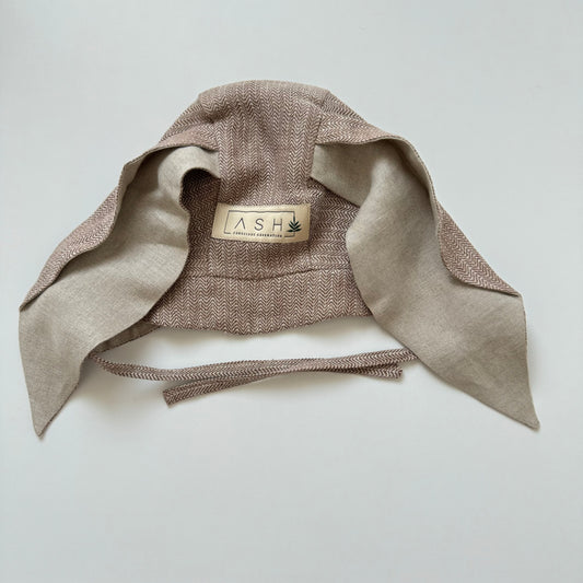HARE STRAIGHT BONNET - RIVERBED (NEUTRAL EAR)