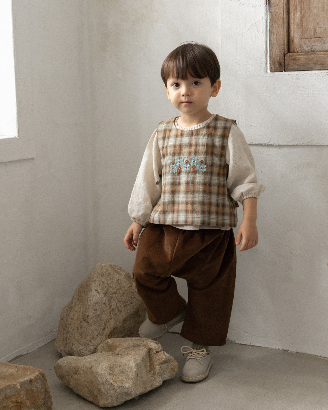 Rustic Corduroy Pants - Acorn  [Doucement] (25AW)【2025年10月下旬以降お届け予定】