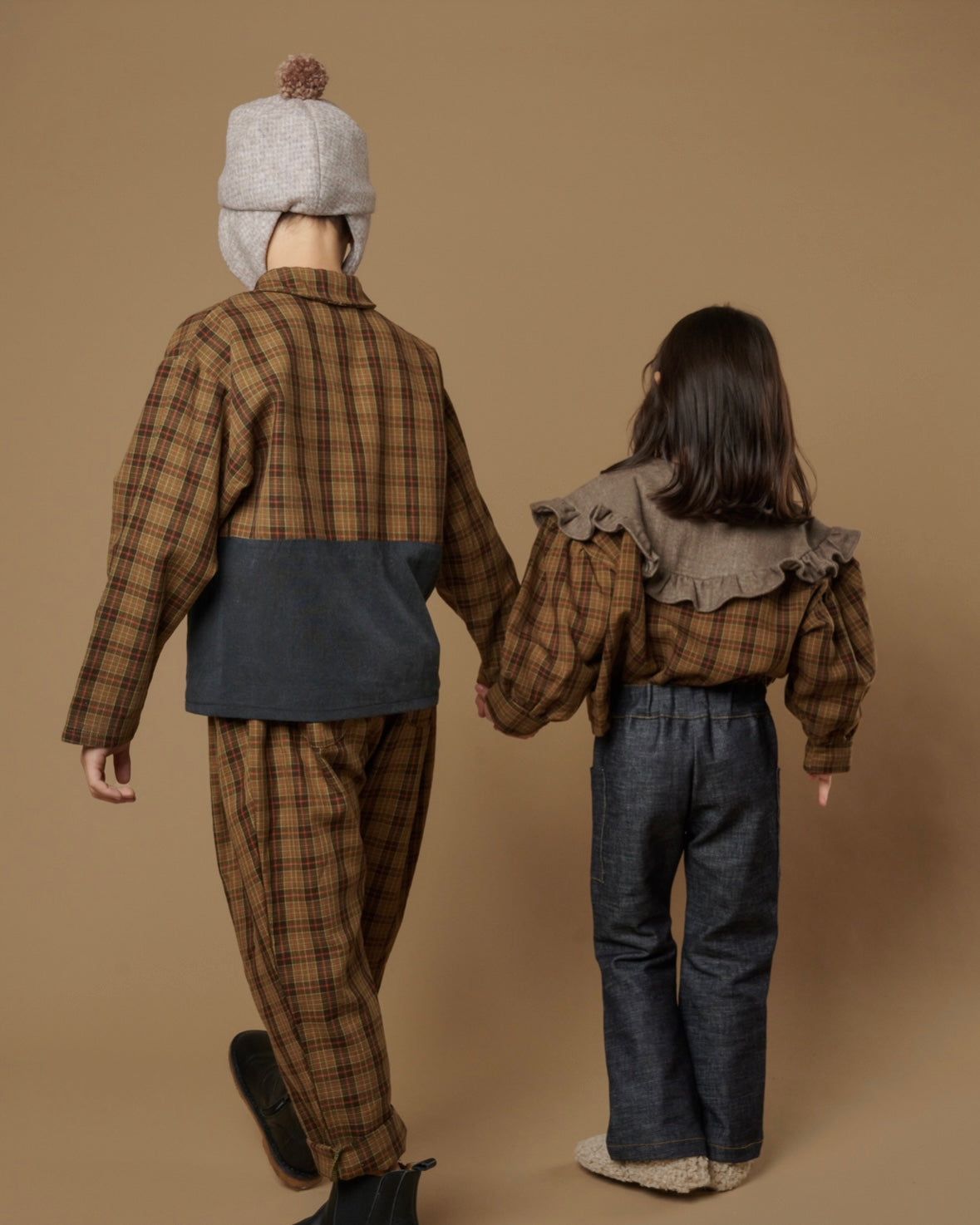 Pietro Trousers - Autumn Plaid [HELLO LUPO] (25AW)