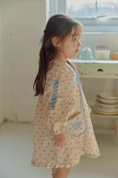 【予約商品】Daisy Smoke One Piece [Oren] (26SS)【2026年3月中旬以降順次発送】