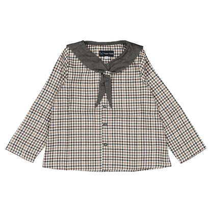【オーダー会】 Shirt MONGE - gray collar [Maison Marelle](25AW Drop1) 【2025年12月中旬以降発送予定】