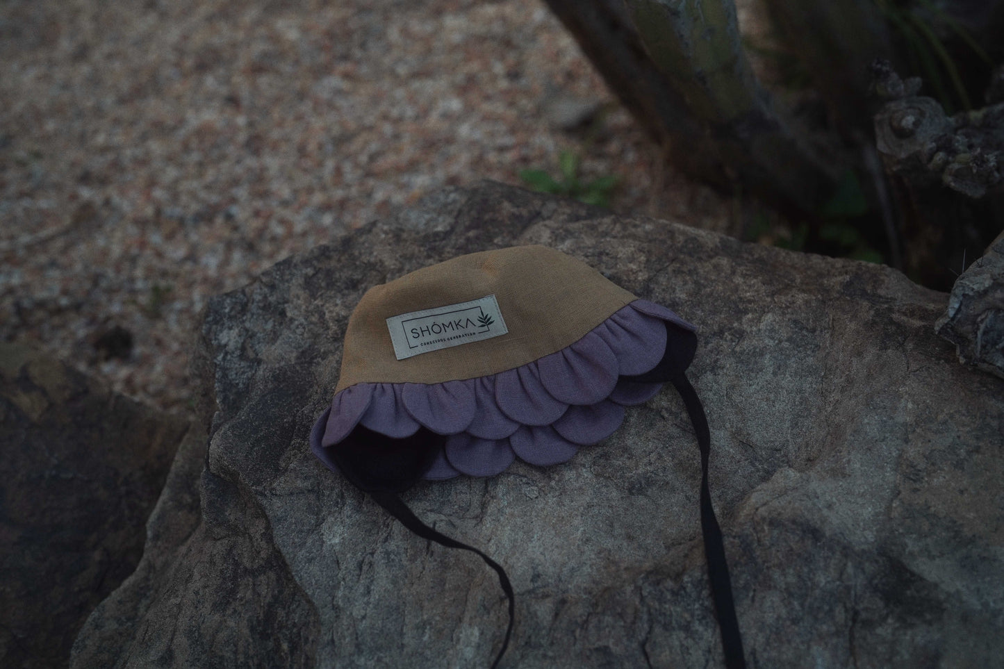 【オーダー会】'PANSY' LINEN FLOWER HAT [SHOMKA] 【2026年4月中旬以降順次発送】