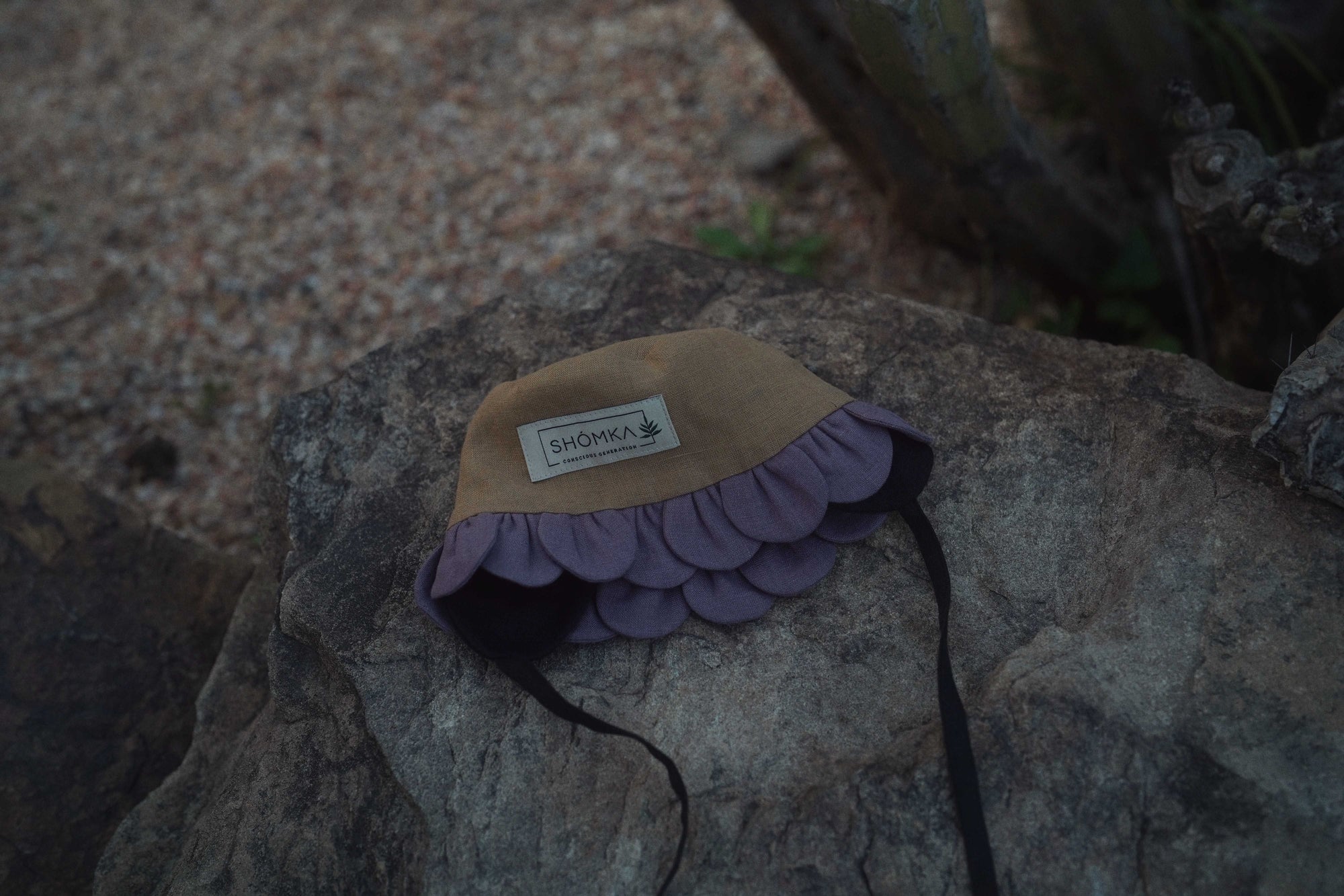 【オーダー会】'PANSY' LINEN FLOWER HAT [SHOMKA] 【2026年5月下旬以降順次発送】