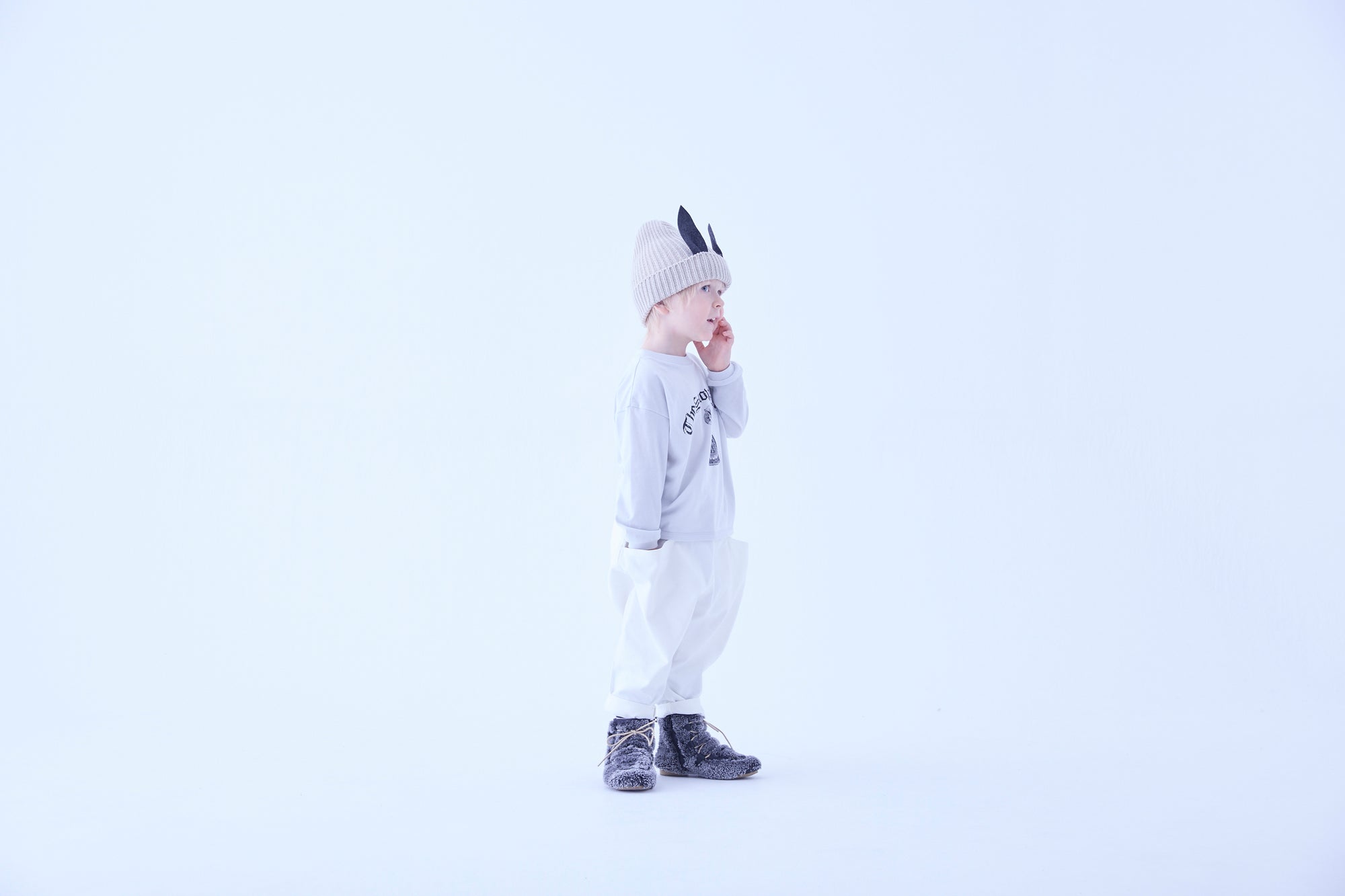Beast Beanie Ⅱ by CA4LA - Ivory [eLfinFolk ] (25AW•Drop2)