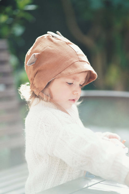 【オーダー会】'GOAT' LINEN BONNET [SHOMKA] 【2026年4月中旬以降順次発送】