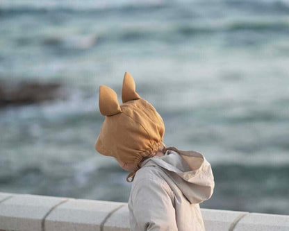 【オーダー会】[ASH generation] SQUIRREL BONNET (linen) 【2024年5月中旬以降順次発送】