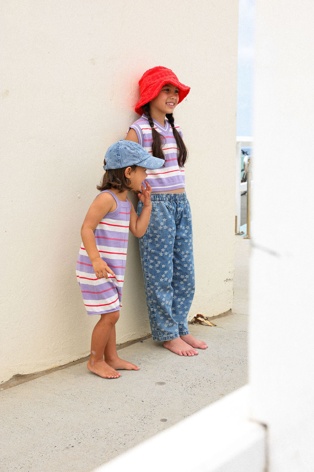 Daisy Denim Cap - Kids [GROWN](26SS)drop2