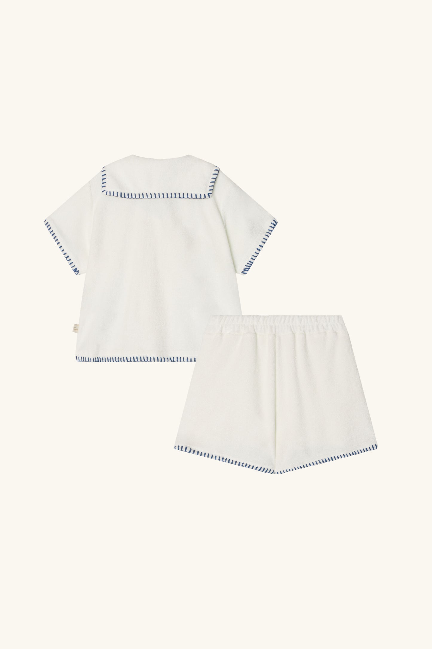 Bamboo Terry Marine Set - Sea Blue [Doucement] (25SS)