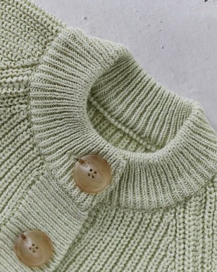 Knit cardigan - Light Olive [EARTH THE ARCHIVE] (26AW)