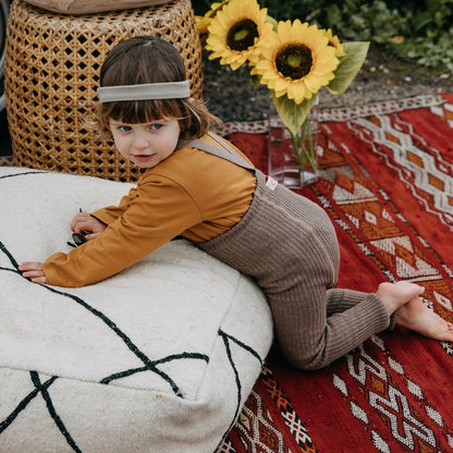 Hippy Footless Tights With Braces - Cocoa Blend [SILLY Silas]