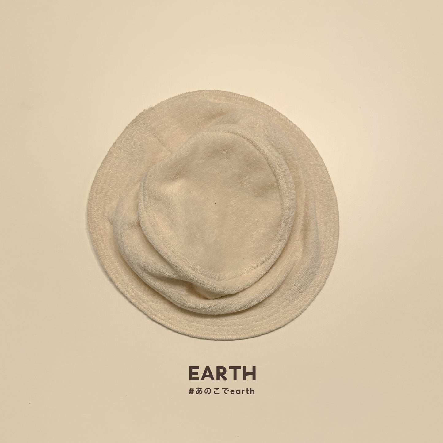 [EARTH] Sun hat (ecru cream)