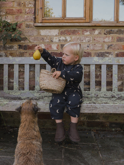 CHARCOAL MIDNIGHT SWEATSHIRT [organic zoo]