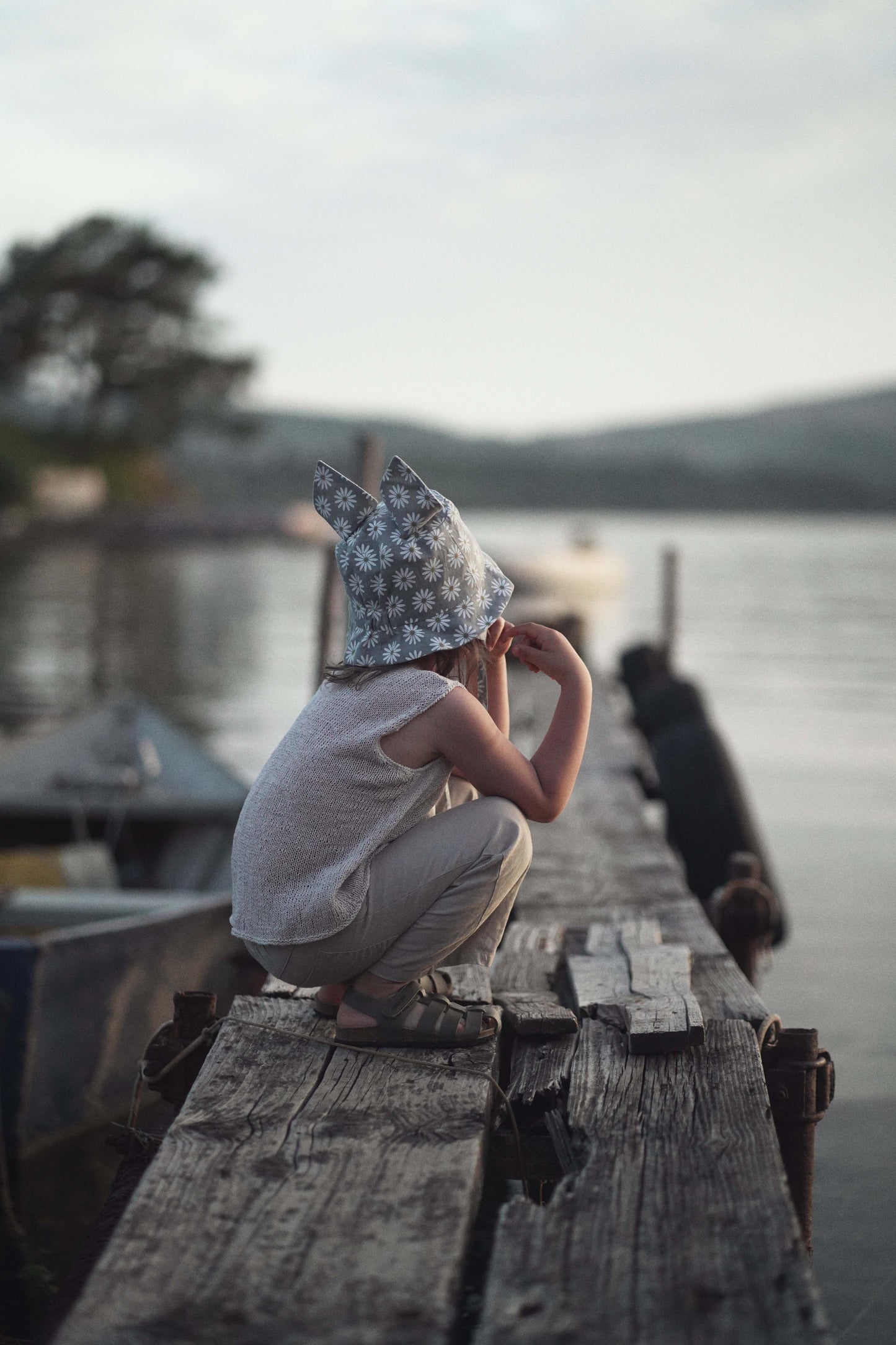 【オーダー会】'SQUIRREL' LINEN HAT [SHOMKA] 【2026年4月中旬以降順次発送】